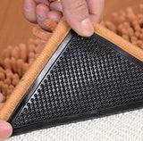 16 Rug Grippers, Ruggies Non-Slip Rug and Mat Rubber Grip. Reusable.