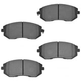 Fits Subaru, Saab Front Premium Posi Semi-Metallic Brake Pads - 1ABPS00357