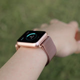 Apple Watch Band, Milanese Magnetic Loop 38/42mm Rose Gold