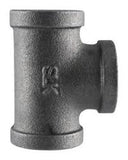 LDR Pipe Decor 1/2" Tees, Iron Pipe Threads, Industrial Steel Gray (2-Pack)