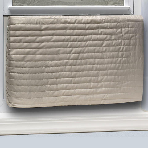 Frost King Window Air Conditioner Cover 25x17x4 inch, Quilted Fabric and Plastic Liner