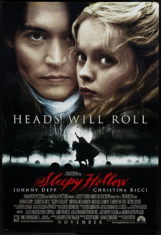 Sleepy Hollow Starring Johnny Depp & Christina Ricci (DVD 2000 Widescreen)