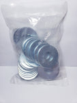 Zinc Plated USS Flat Washer 3/4" x 2", Package of 25