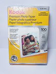 Kodak Premium Photo Photo Paper, 4" x 6" - 100 sheets