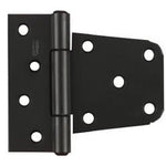 2 Pack National Hardware N223-867 287 Extra Heavy Gate Hinges in Black, 3-1/2"