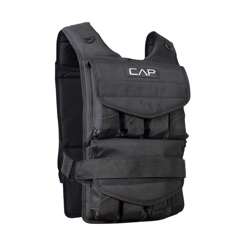 CAP Barbell Adjustable Weighted Vest, 80lbs
