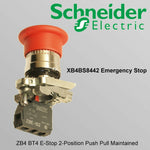Schneider ZBE102 / ZBE101C Emergency Stop Button