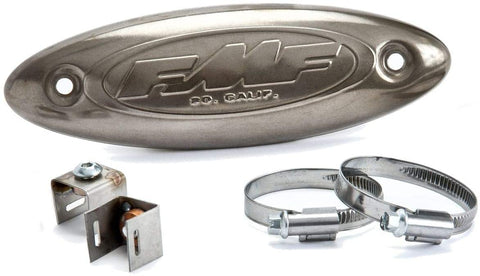FMF Racing 040231 Universal Header Heat Shield - Stainless Steel