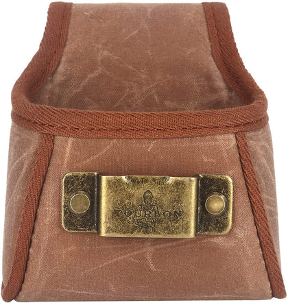 TOURBON Tool Belt Holster Screw Work Pouch with Tape Measure Clip