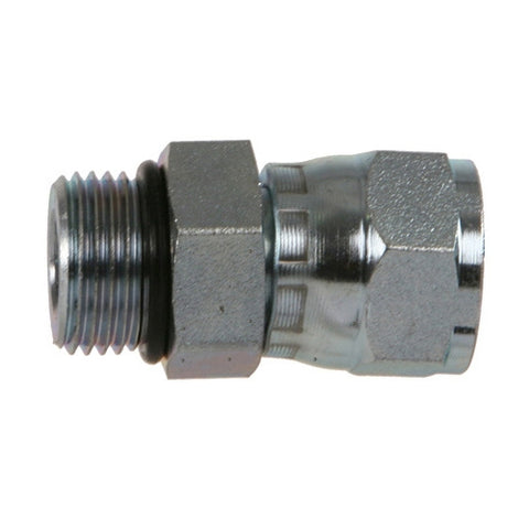 Hydraulic Adapter 6402-8-8C, 1/2" Female JIC by 1/2" Male O-Ring(3/4-16 Thread) #8