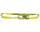 Lift-All Load Hugger Tie Down Strap, Ratchet, Poly, 12 ft. 1600 Lbs 2 Pack!