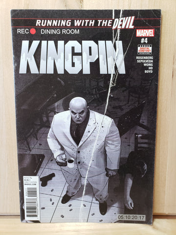 Running with the Devil, Kingpin Issue #4 Marvel 2017