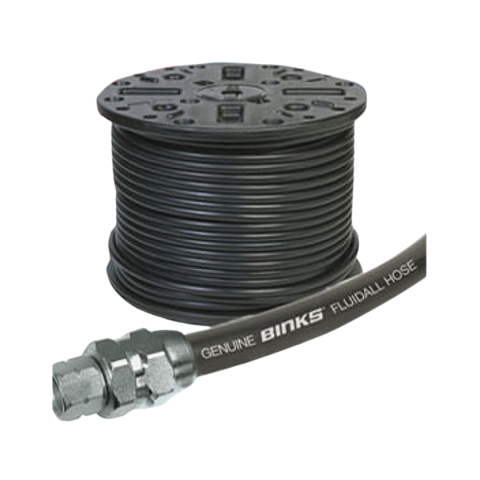 Binks 71-282 FLUIDALL™ Low Pressure Fluid Hose Assembly, 3/8 in Nominal, NPSF End Style, 500 psi Working