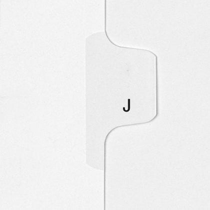 J - All-State Style Letter Size Side Tab Legal Indexes - 25pk