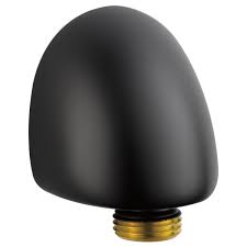 Delta Wall Elbow for Hand Shower in Matte Black 50560-BL
