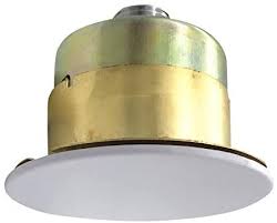 TUNA UL & CUL Listed 1/2"NPT Fire Sprinkler Head 155°F (68°C) Concealed Pendent Spray K80 Standard Response for Automatic Fire sprinkler System Concealed Head with White Cover Plate