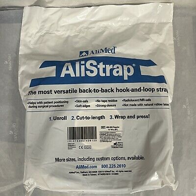 AliMed #95-900 AliStrap Hook-And-Loop Strap, Regular, 1-1/2" x 30', Blue -1 each