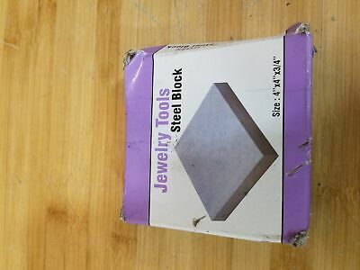 Solid Steel Bench Block - Wire Hardening and Wire Wrapping Tool