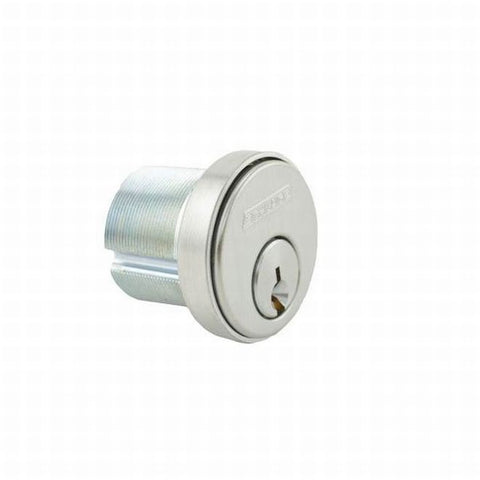 Schlage 30001E626118 1-1/8" Mortise Cylinder E Keyway with Compression Ring and Spring and L Cam Satin Chrome Finish