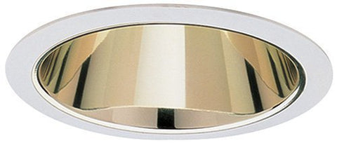 Elco ELA99SG 6" CFL Reflector Trim Gold with White Trim ELA99SG