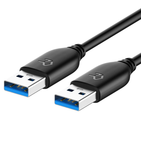 Rankie USB 3.0 Cable, Type A to Type A, 2-Pack 6 Feet